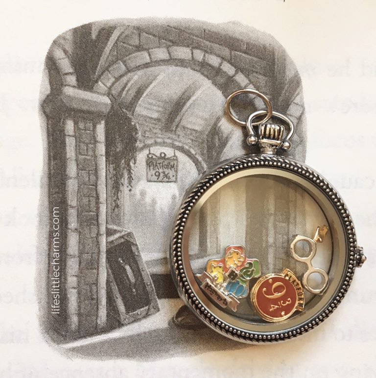 Harry Potter Back to Hogwarts Origami Owl Locket