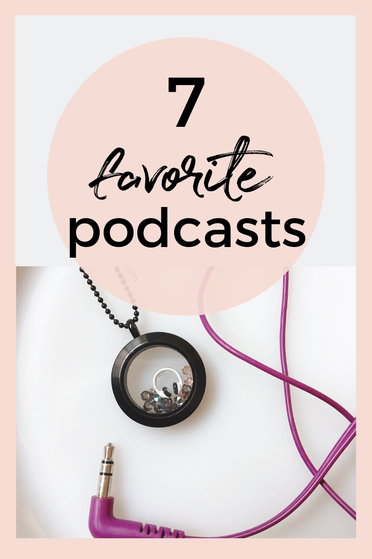 Favorite Podcasts Pinterest Graphic