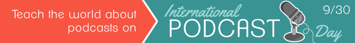International Podcast Day Banner