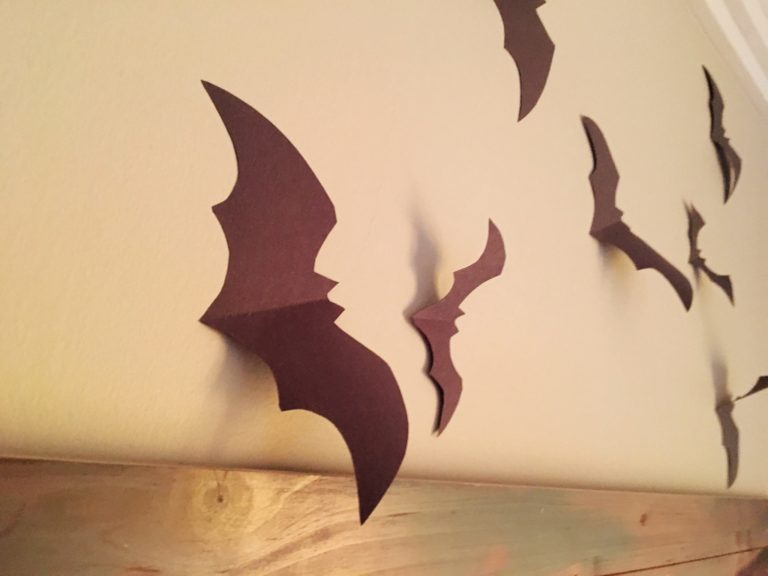 Bat cutout closeup