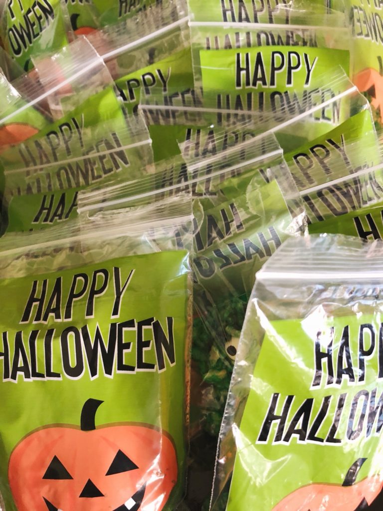 Halloween treat bags