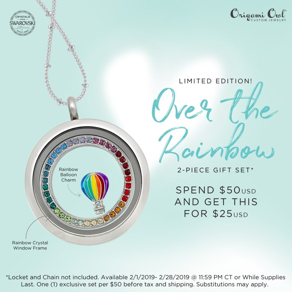 Origami Owl February 2019 Specials Up Up and Away life s