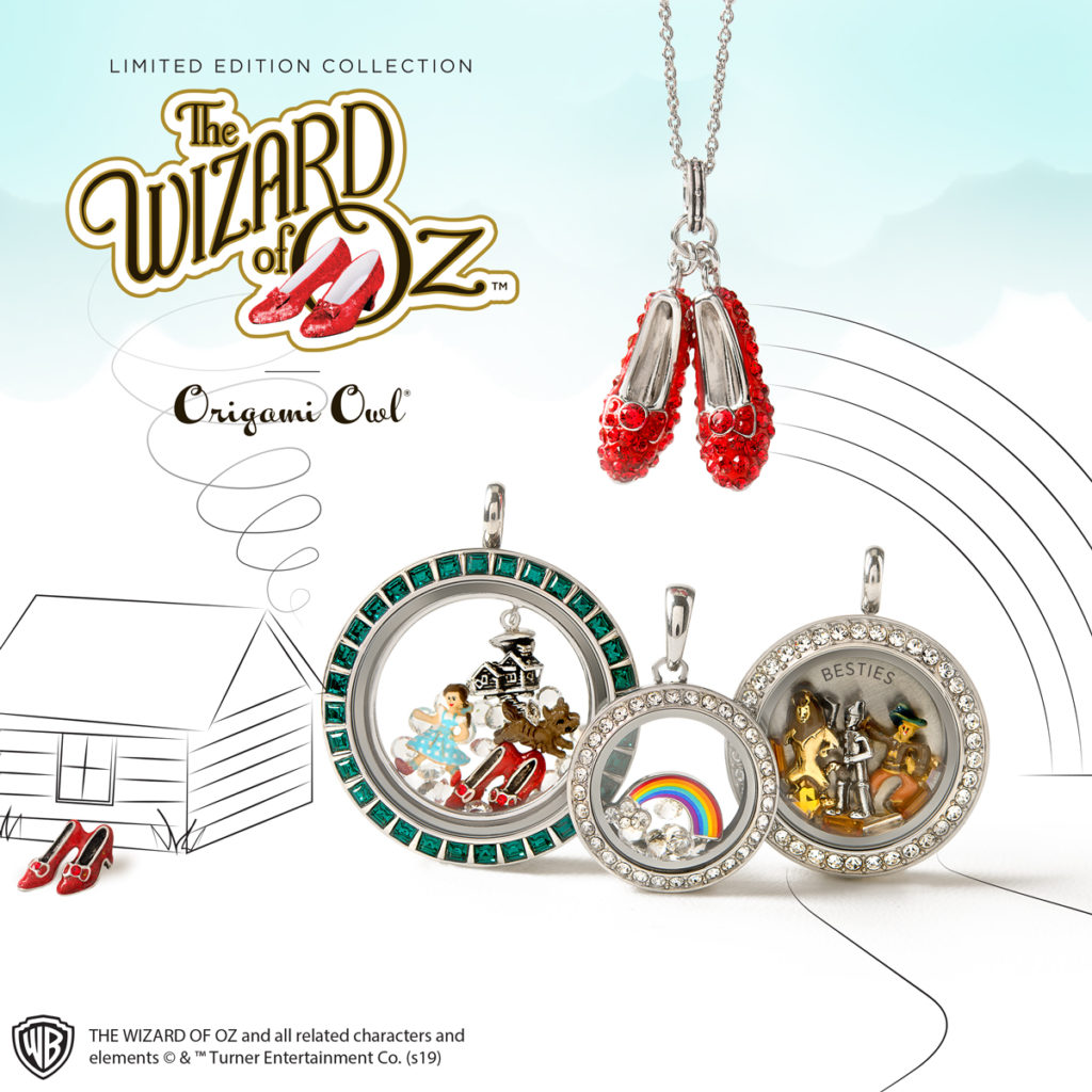 Origami Owl's Wizard of Oz collection