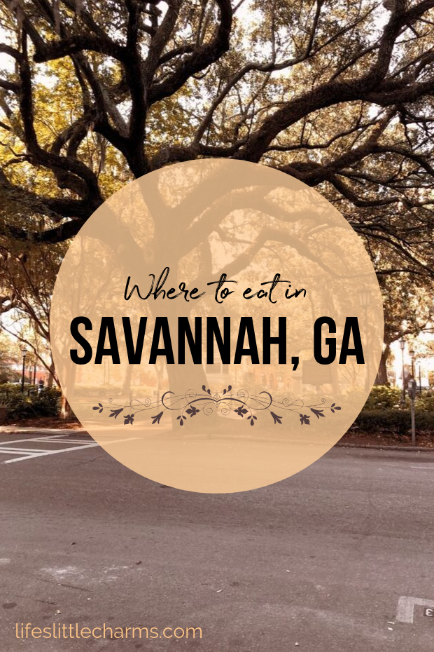 Where to eat in Savannah, GA
