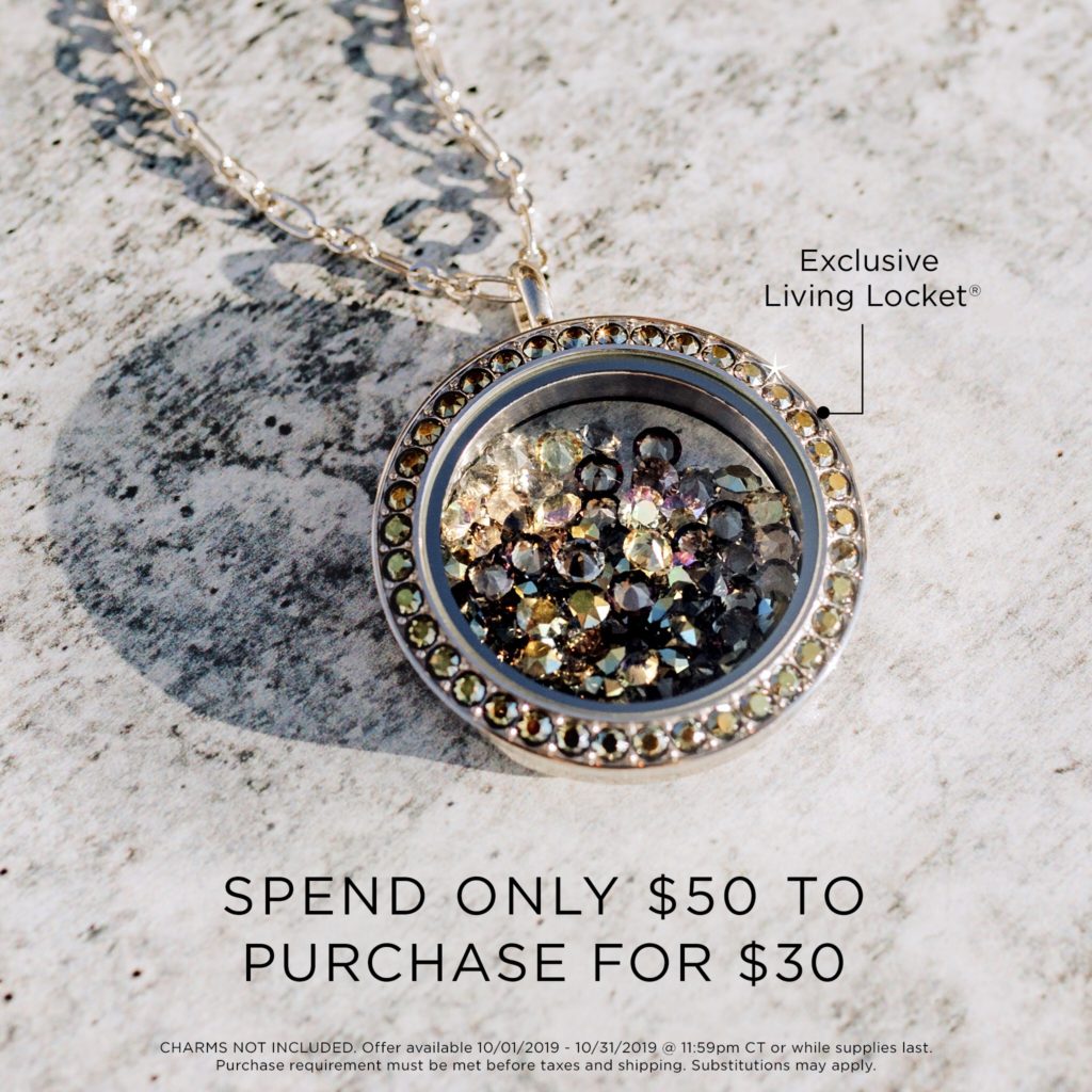 October 2019 Origami Owl Shop Exclusive