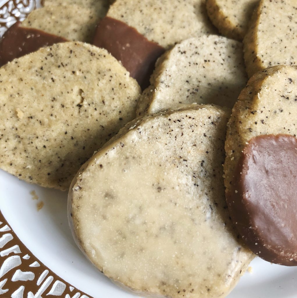 Coffee Cookie Closeup