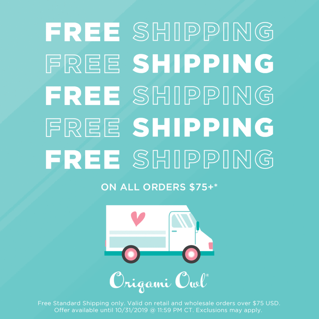 Origami Owl Free Shipping