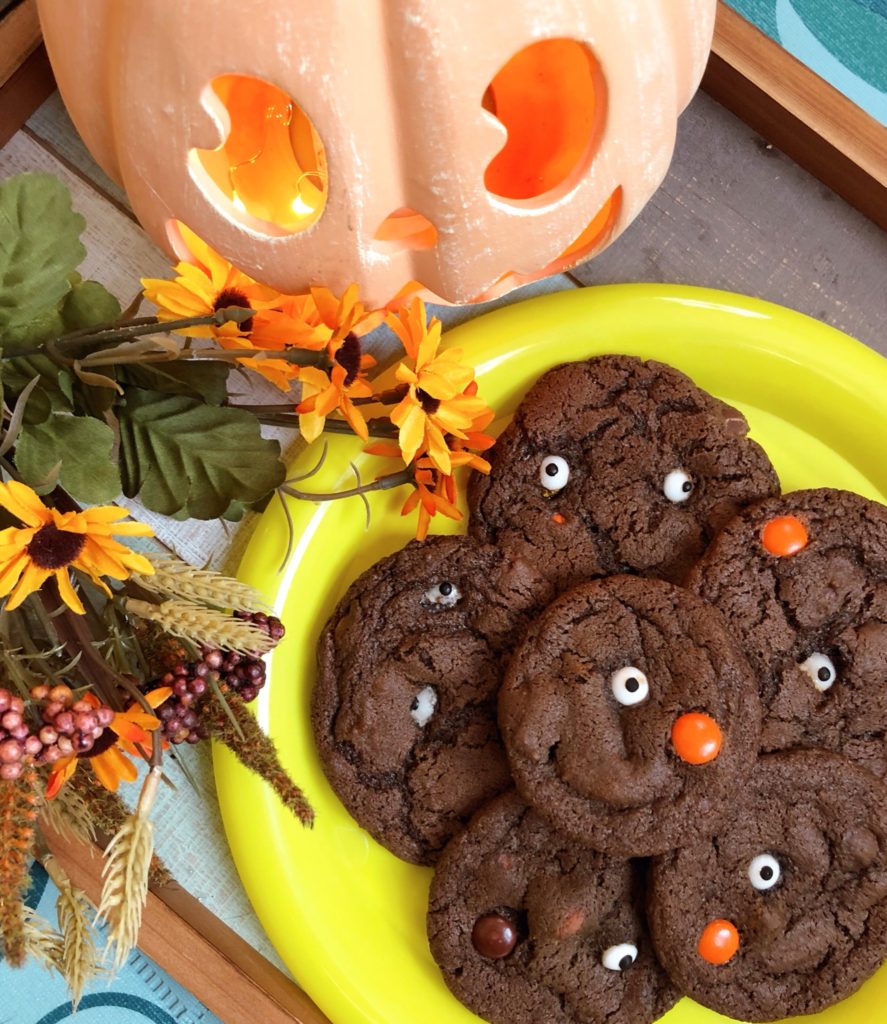 Chocolate Halloween Cookies