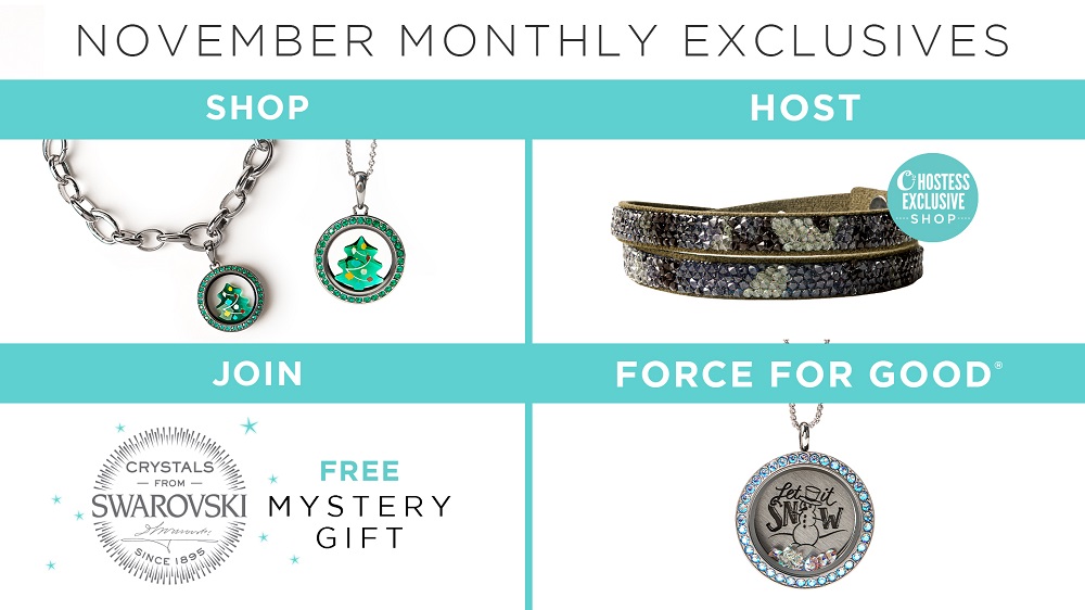 November 2019 Origami Owl Exclusives