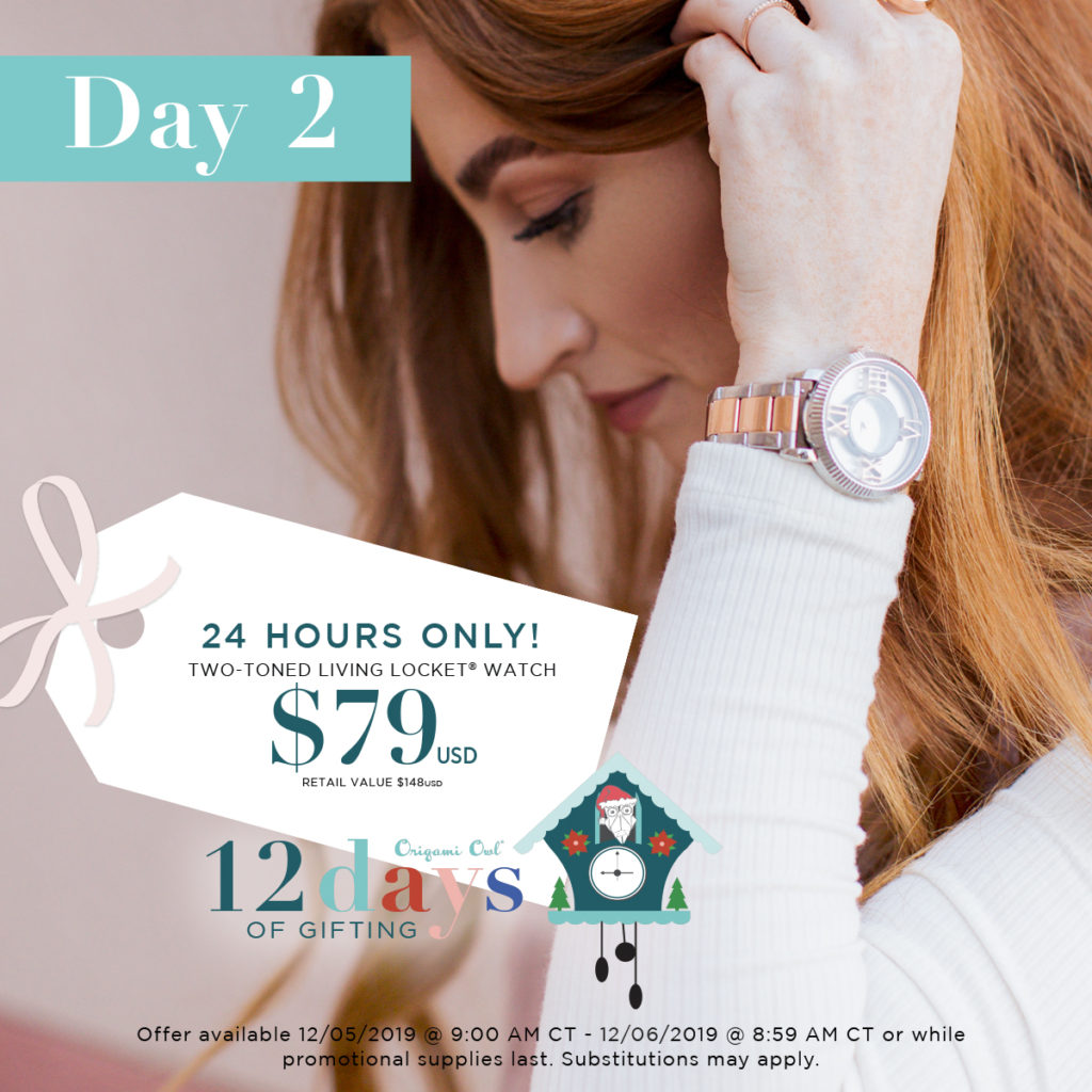 12 Days of Gifting Day 2 Watch on Wrist
