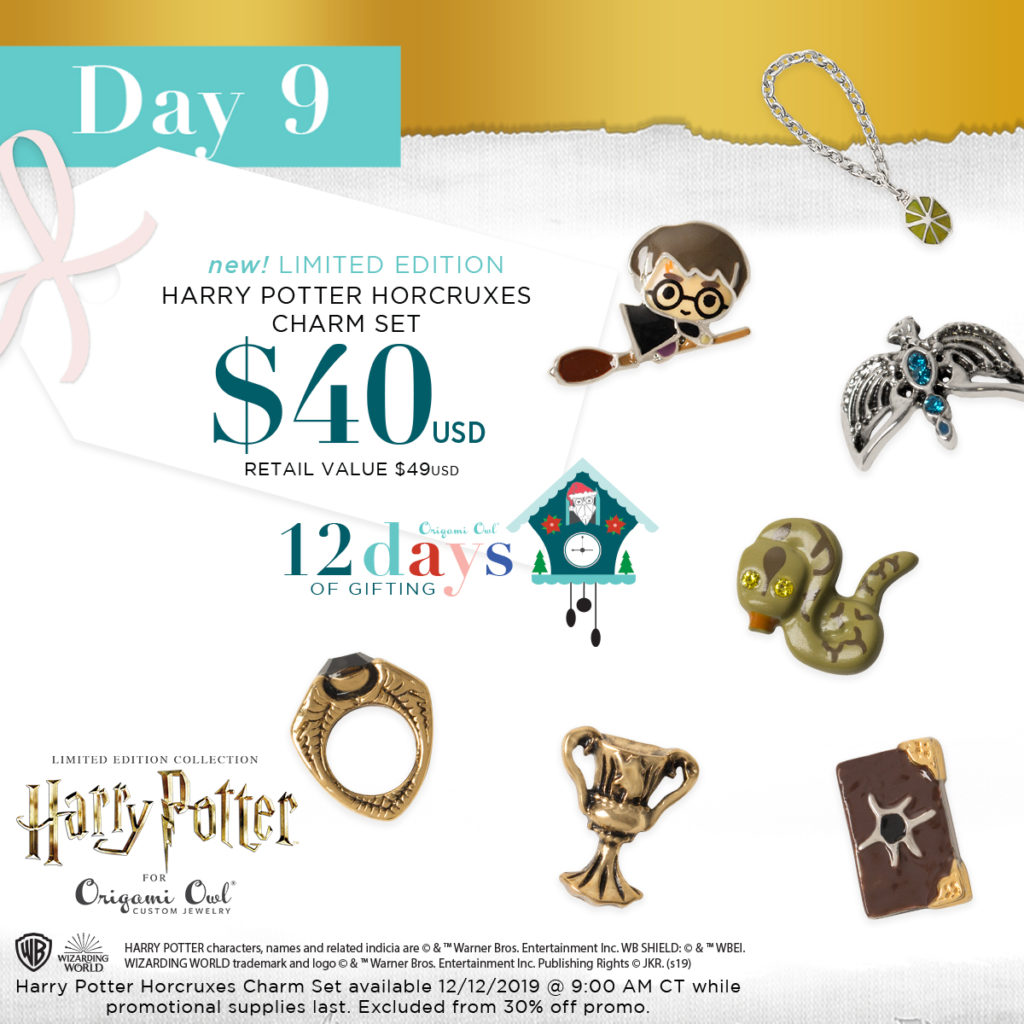 Harry Potter Horcrux Charm Set