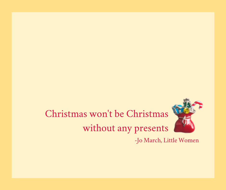 Jo March Christmas Quote