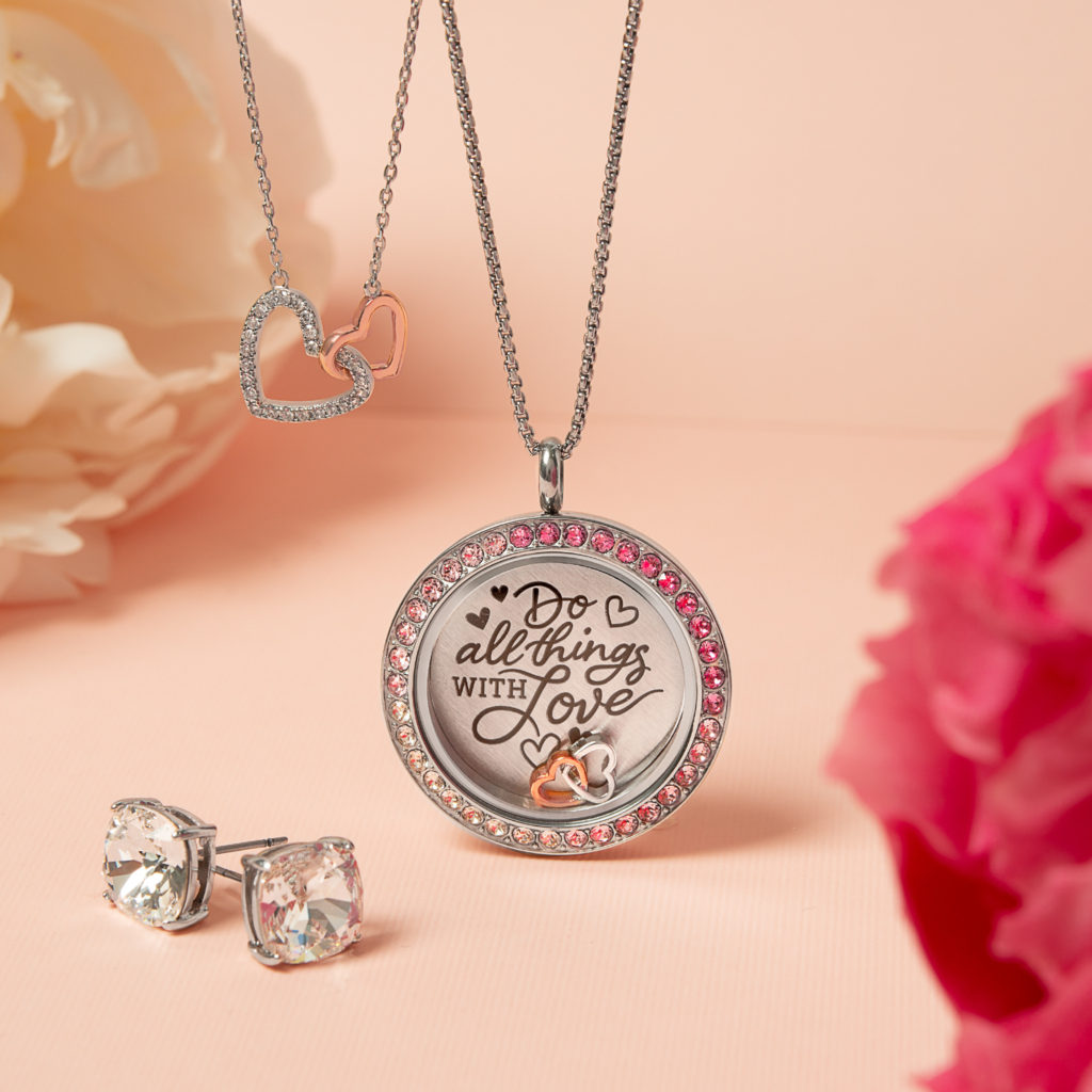 Do all things with Love Origami Owl Locket