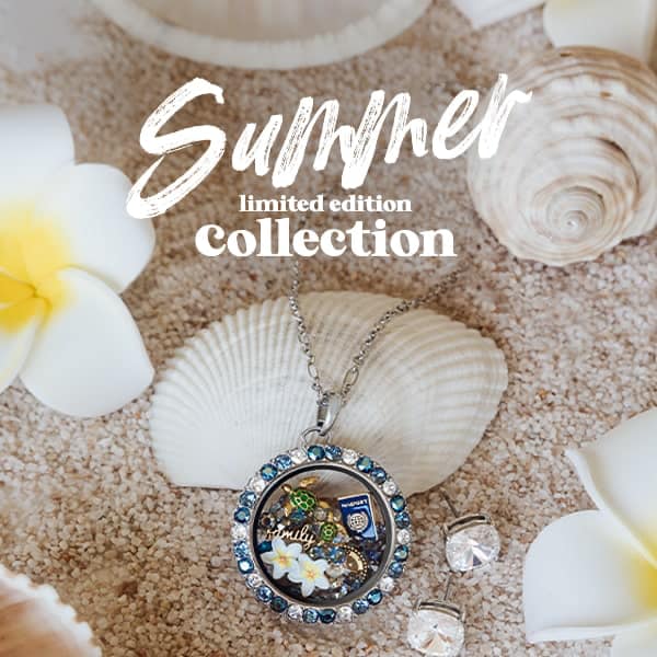 Summer Days Charms ~ Beaches Collection ~ Floating Charms ~ Compatible with  Most Brands Like Origami Owl and South Hill Designs